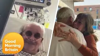 Survivor of Covid-19 has Emotional Reunion with His Family | Good Morning Britain