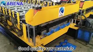 Abena double layer roofing sheet roll forming machine /ibr  roof sheet making machine
