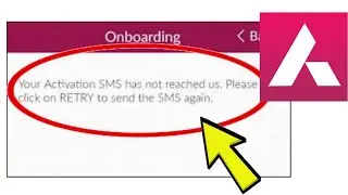 How To Fix Axis Mobile App Your Activation SMS has not reached us Problem Solved