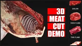 Meat cut 3D &ndash; Explore Cuts with Interactive Precision