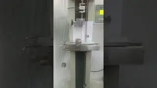 Peel Test at 90 degree angle performed on adhesive tapes. Product or 