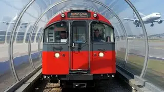 London Underground's Piccadilly line to Hatton Cross, from Hatton Cross via Heathrow Terminal 5