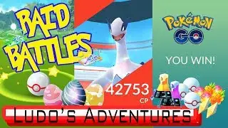 LEGENDARY LUGIA RAID BOSS BATTLE - POKEMON GO GYM RAID