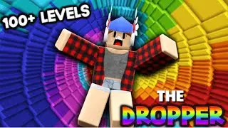 I Played Dropper Map. (Roblox)
