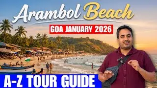 Arambol Beach - 2026 | Goa's Most Popular Beach - Arambol | Goa Vlog | Goa 2026 | Russian Beach