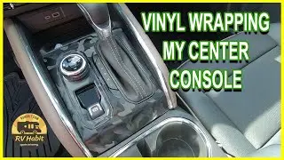 Installing A Vinyl Wrap On The Center Console of A GMC Canyon /Chevy Colorado