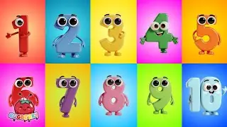 Ten little numbers jumping on the bed | Preschool song for smart kids | Learn Counting | Bugberry
