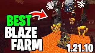 Easy Blaze Farm Tutorial! Minecraft Java 1.21.10