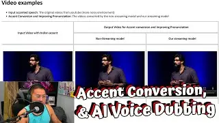 AI Dubbing Model and Non-Native Accent Conversion