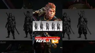 Vote Now! WAR OF THE DRAGON KINGS 🗿MK Community Skin #youtubeshorts #shadowfight4 #shadowfight