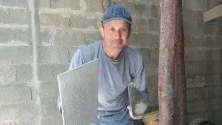 Massa para chapisco e chapisco 