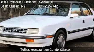 1989 Plymouth Sundance Base for sale in Staten Island, NY 10
