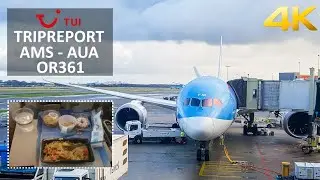✈ [4K] TRIPREPORT | TUI | Boeing 787-8 | Amsterdam (AMS) - Aruba (AUA) | Economy Comfort Class