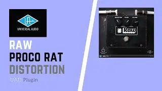 UAD - Raw | ProCo Rat Distortion Pedal (Plug-In) Test/Demo/Review 🎸