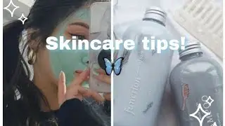 10 Effective Skincare Tips And Advice! 🍦 || Aesthetic guide || T1AS P4R4D1SE