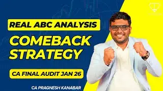 CA FINAL COMEBACK STRATEGY JAN 26 AUDIT🎯 | Full schedule with Test Series. CA Pragnesh kanabar#audit