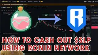 How to Cash Out Your $SLP With Minimal Fee Using Ronin Network #QuickTutorial | Archie Lim