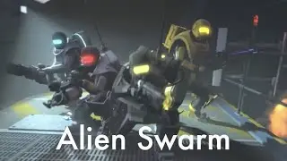 Alien Swarm:  Reactive Drop - Funny Moments W/Friends