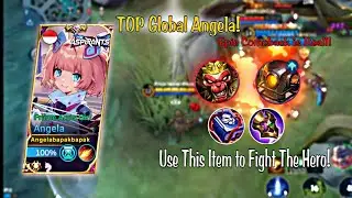 Meet The Enemy Use Meta MPL Season 10? angela top 1 global 2022 - Mobile Legends