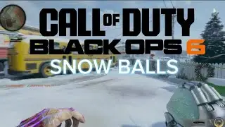You Can Kill Each Other With Snowballs In Black Ops 6 Nuke Town?