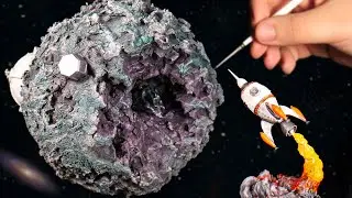 How To Make An Easy Space Diorama