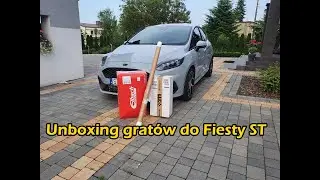Unboxing gratów do Forda Fiesty ST MK8. Przygotowania do jazdy po torze. Dalsze mody?