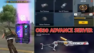 OB30 Advance server update | New guns, New features | Free Fire
