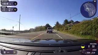 SLOW TV: The California / Oregon State Line to Tu Tu Tun Lodge off Gold Beach