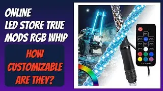 REVIEW (2026): ONLINE LED STORE True Mods RGB Whip. Features