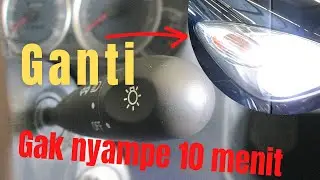 Ganti switch lampu besar (Headlamp) avanza