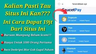 Cara Mendapat 19jt Dari Situs Ini Buruan Mumpung Masih Legit #uanggratis #coingratis
