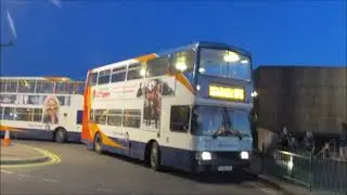 Buses and Trains I rode on in January 2016