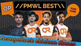 OrangeRock Chicken dinner in (PMWL) ft.Scout op || ZillaGaming ||