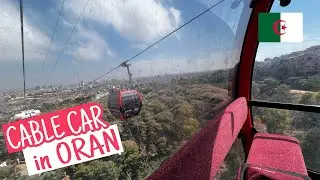 British Tourists On The ORAN Cable Car 🇩🇿🇬🇧 - سياح بريطانيون يندهشون من جمال وهران 😍