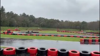 At Croma Go kart track