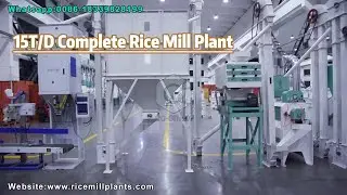 Rice Mill Factory Tour: Full 15T/D Plant Assembly and Installation Details #ricemill