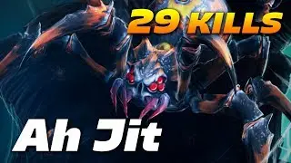 Ahjit Brood Warrior - 29 KILLS - Dota 2 Pro Gameplay