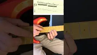 Fast and easy major scale tapping.