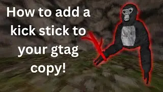 How to add a kick stick to your gtag copy!