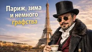 Граф выгуливает Париж зимой 