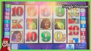 Brazil Slot Machine at Meskwaki &mdash; Single Session (Real Slot Play)