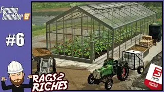 FS19 Rags2Riches No Mans Land #6 - Selling Silage & Buying A Greenhouse