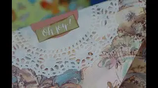 What can you do with wrapping paper? Craft with me