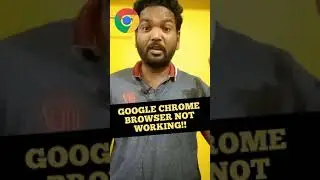 Fix Google chrome Not Working in Tamil #shorts