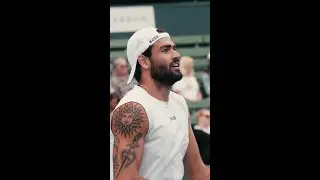 Matteo Berrettini is LOCKED IN for the first Slam of the season! 🔒⚒️