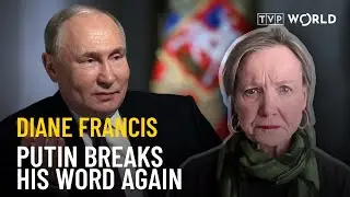 Putin attacks despite his vow to suspend bombing | Diane Francis