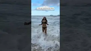 TIPOS DE PESSOA NA PRAIA - ​⁠@gisellehfreitas #humor #trend #tiktok