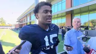 Keldric Faulk after Tuesday's practice