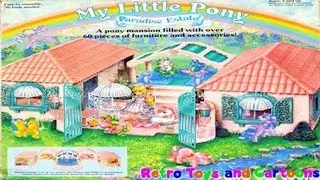 My Little Pony Paradise Estate Hasbro Commercial Retro Toys and Cartoons