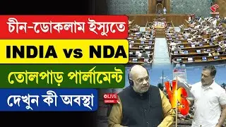 Parliament Session | চীন-ডোকলাম ইস্যুতে INDIA vs NDA, তোলপাড় পার্লামেন্ট, দেখুন কী অবস্থা